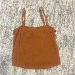 Orange Tank Top